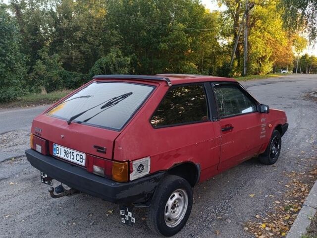 Красный ВАЗ 2108, объемом двигателя 1.3 л и пробегом 220 тыс. км за 599 $, фото 4 на Automoto.ua