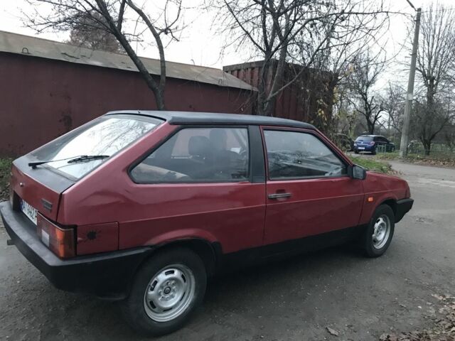 Красный ВАЗ 2108, объемом двигателя 1.3 л и пробегом 150 тыс. км за 670 $, фото 1 на Automoto.ua