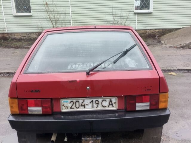 Красный ВАЗ 2108, объемом двигателя 0 л и пробегом 169 тыс. км за 710 $, фото 1 на Automoto.ua