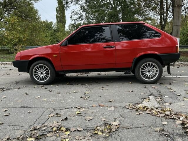 Красный ВАЗ 2108, объемом двигателя 1.3 л и пробегом 3 тыс. км за 2100 $, фото 4 на Automoto.ua