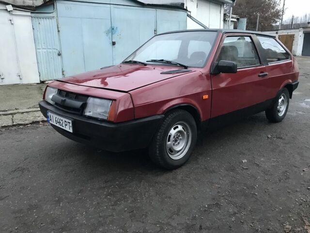 Красный ВАЗ 2108, объемом двигателя 1.3 л и пробегом 150 тыс. км за 670 $, фото 3 на Automoto.ua