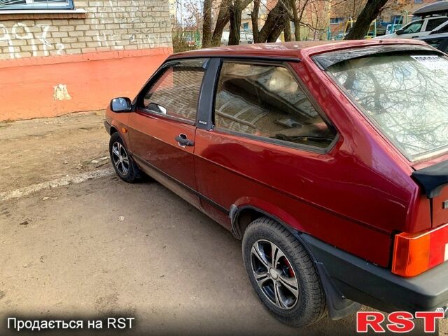 Червоний ВАЗ 2108, об'ємом двигуна 1.3 л та пробігом 200 тис. км за 900 $, фото 3 на Automoto.ua