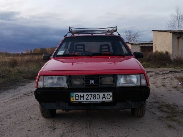 Красный ВАЗ 2108, объемом двигателя 1.3 л и пробегом 140 тыс. км за 1000 $, фото 1 на Automoto.ua