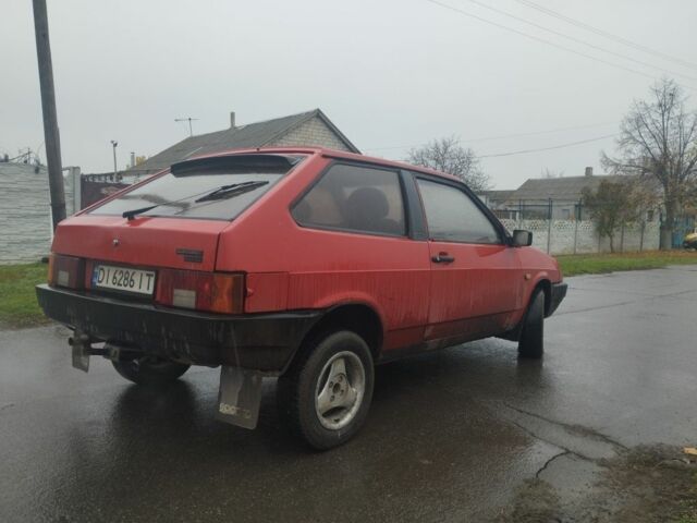 Красный ВАЗ 2108, объемом двигателя 1.3 л и пробегом 111 тыс. км за 834 $, фото 3 на Automoto.ua