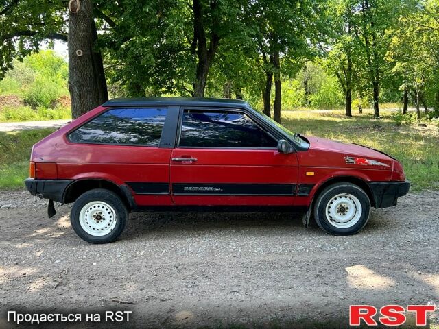 Красный ВАЗ 2108, объемом двигателя 1.3 л и пробегом 145 тыс. км за 650 $, фото 3 на Automoto.ua