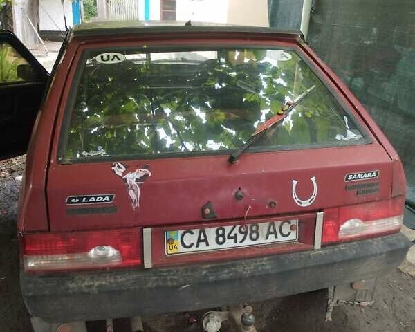 Красный ВАЗ 2108, объемом двигателя 1.3 л и пробегом 150 тыс. км за 1150 $, фото 2 на Automoto.ua