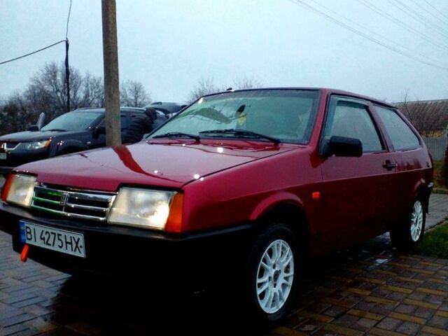 Красный ВАЗ 2108, объемом двигателя 1.3 л и пробегом 167 тыс. км за 1180 $, фото 3 на Automoto.ua