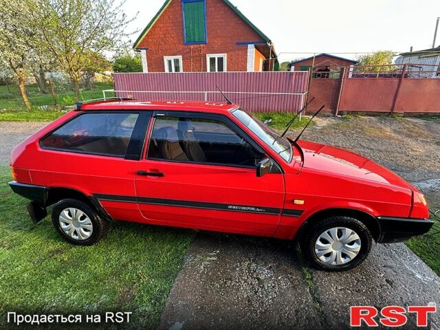 Красный ВАЗ 2108, объемом двигателя 1.3 л и пробегом 57 тыс. км за 1600 $, фото 1 на Automoto.ua