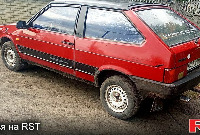 Красный ВАЗ 2108, объемом двигателя 1.3 л и пробегом 0 тыс. км за 800 $, фото 1 на Automoto.ua