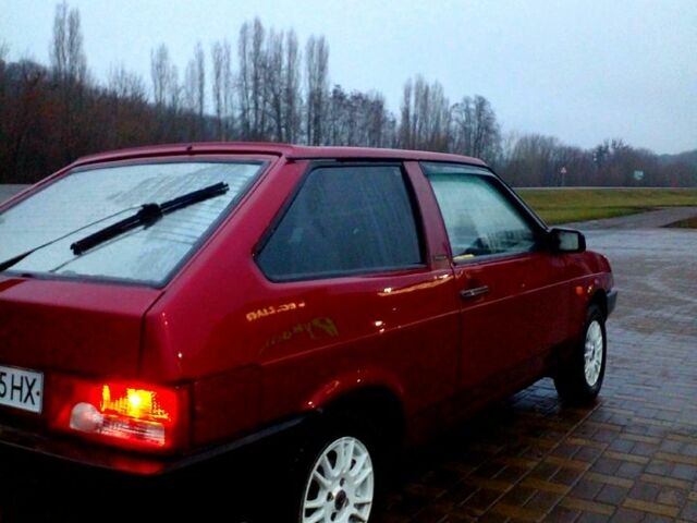 Красный ВАЗ 2108, объемом двигателя 1.3 л и пробегом 167 тыс. км за 1180 $, фото 10 на Automoto.ua