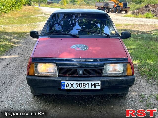 Красный ВАЗ 2108, объемом двигателя 1.3 л и пробегом 145 тыс. км за 650 $, фото 1 на Automoto.ua