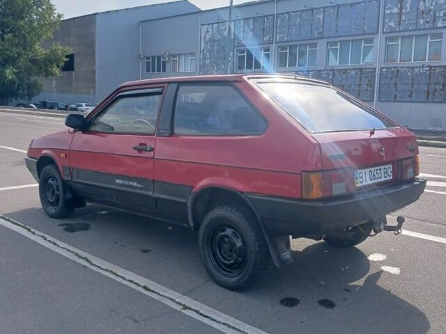 Красный ВАЗ 2108, объемом двигателя 1.3 л и пробегом 100 тыс. км за 768 $, фото 4 на Automoto.ua