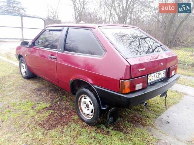 Красный ВАЗ 2108, объемом двигателя 1.3 л и пробегом 50 тыс. км за 500 $, фото 11 на Automoto.ua