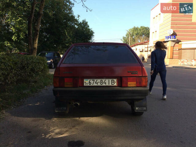 Красный ВАЗ 2108, объемом двигателя 1.3 л и пробегом 400 тыс. км за 800 $, фото 7 на Automoto.ua