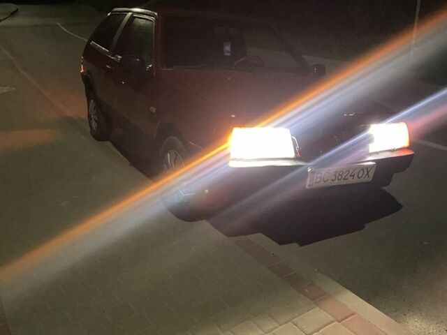 Красный ВАЗ 2108, объемом двигателя 1.3 л и пробегом 3 тыс. км за 250 $, фото 1 на Automoto.ua