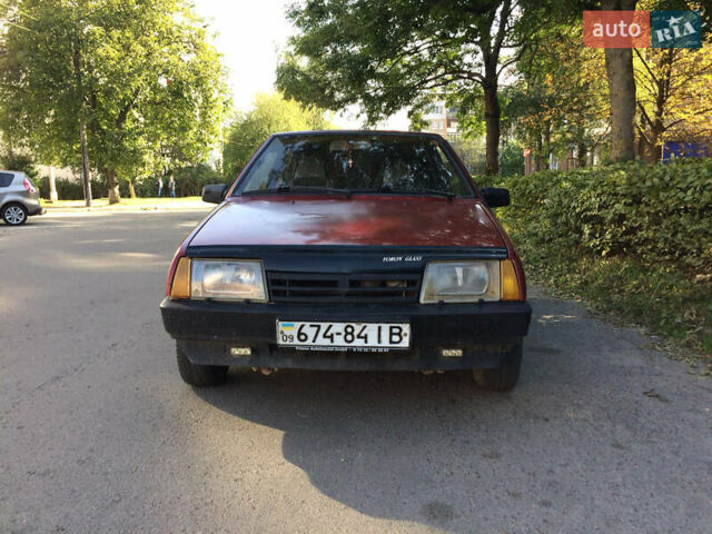 Красный ВАЗ 2108, объемом двигателя 1.3 л и пробегом 400 тыс. км за 800 $, фото 6 на Automoto.ua