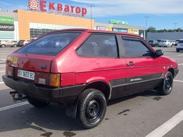 Красный ВАЗ 2108, объемом двигателя 1.3 л и пробегом 100 тыс. км за 768 $, фото 2 на Automoto.ua