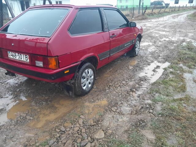 Красный ВАЗ 2108, объемом двигателя 1.5 л и пробегом 77 тыс. км за 1000 $, фото 2 на Automoto.ua