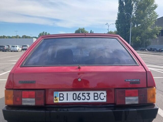 Красный ВАЗ 2108, объемом двигателя 1.3 л и пробегом 100 тыс. км за 768 $, фото 3 на Automoto.ua