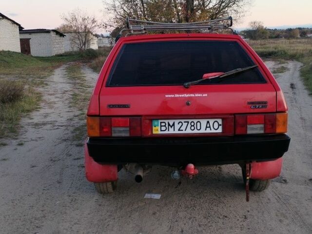 Красный ВАЗ 2108, объемом двигателя 1.3 л и пробегом 140 тыс. км за 1000 $, фото 4 на Automoto.ua