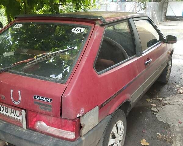 Красный ВАЗ 2108, объемом двигателя 1.3 л и пробегом 150 тыс. км за 1150 $, фото 4 на Automoto.ua