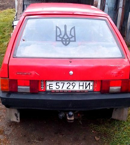 Красный ВАЗ 2108, объемом двигателя 13 л и пробегом 250 тыс. км за 500 $, фото 6 на Automoto.ua