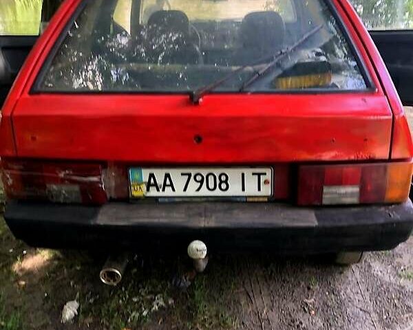 Красный ВАЗ 2108, объемом двигателя 1.3 л и пробегом 200 тыс. км за 400 $, фото 3 на Automoto.ua