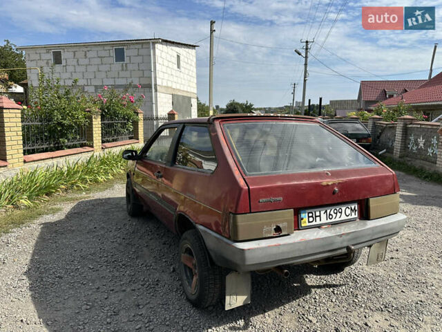 Красный ВАЗ 2108, объемом двигателя 1.3 л и пробегом 200 тыс. км за 500 $, фото 9 на Automoto.ua