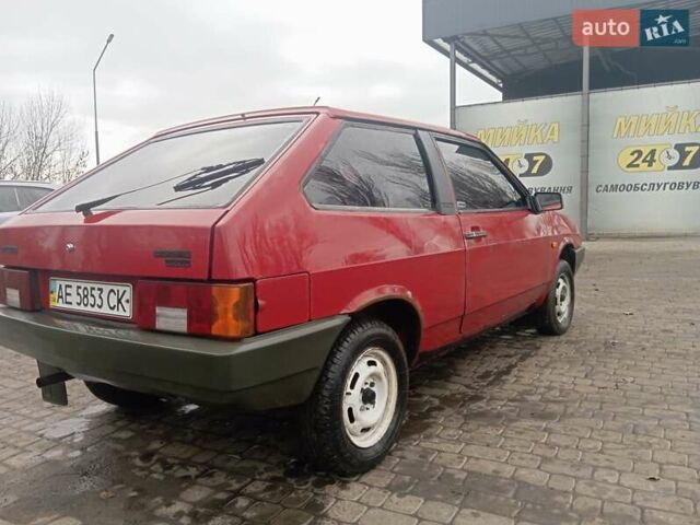 Красный ВАЗ 2108, объемом двигателя 1.3 л и пробегом 91 тыс. км за 1422 $, фото 2 на Automoto.ua