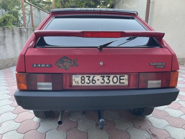 Красный ВАЗ 2108, объемом двигателя 1.3 л и пробегом 33 тыс. км за 1100 $, фото 1 на Automoto.ua