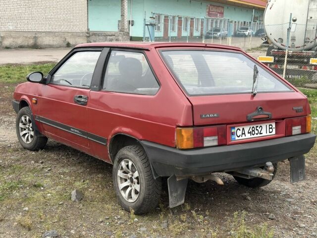 Красный ВАЗ 2108, объемом двигателя 1.3 л и пробегом 123 тыс. км за 750 $, фото 3 на Automoto.ua