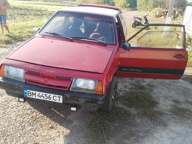 Красный ВАЗ 2108, объемом двигателя 1.3 л и пробегом 1 тыс. км за 700 $, фото 1 на Automoto.ua