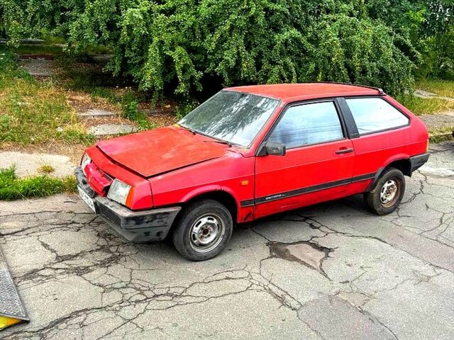 Красный ВАЗ 2108, объемом двигателя 1.3 л и пробегом 125 тыс. км за 300 $, фото 3 на Automoto.ua