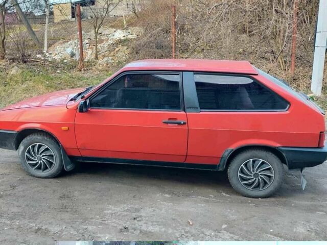 Красный ВАЗ 2108, объемом двигателя 1.1 л и пробегом 1 тыс. км за 800 $, фото 3 на Automoto.ua