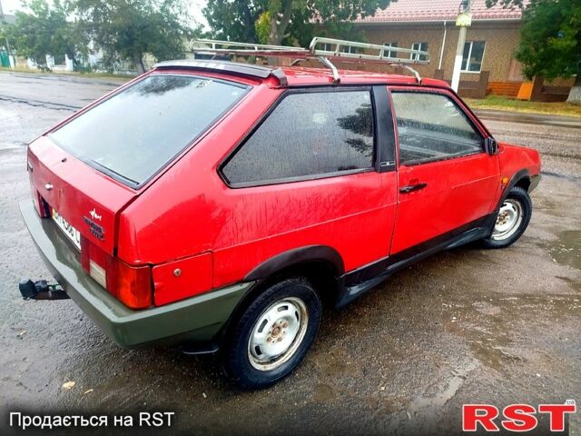 Красный ВАЗ 2108, объемом двигателя 1.5 л и пробегом 58 тыс. км за 850 $, фото 4 на Automoto.ua