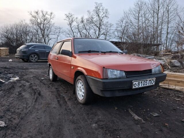 Красный ВАЗ 2108, объемом двигателя 1.3 л и пробегом 1 тыс. км за 1200 $, фото 3 на Automoto.ua