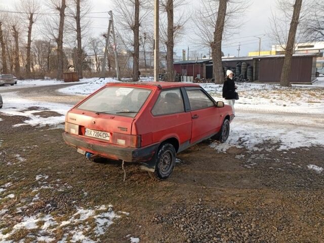 Червоний ВАЗ 2108, об'ємом двигуна 1.3 л та пробігом 65 тис. км за 800 $, фото 3 на Automoto.ua