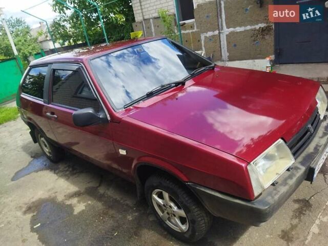 Красный ВАЗ 2108, объемом двигателя 1.3 л и пробегом 150 тыс. км за 1200 $, фото 4 на Automoto.ua