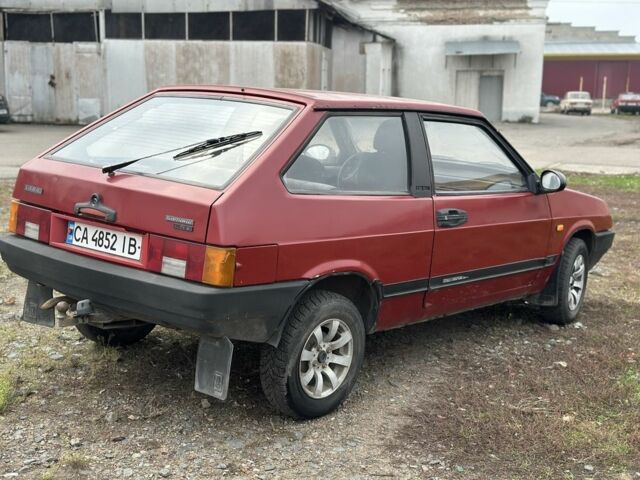 Красный ВАЗ 2108, объемом двигателя 1.3 л и пробегом 123 тыс. км за 750 $, фото 2 на Automoto.ua