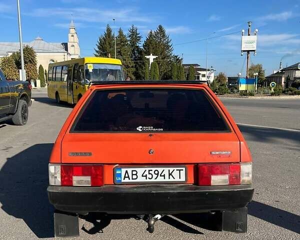 Красный ВАЗ 2108, объемом двигателя 1.5 л и пробегом 60 тыс. км за 1100 $, фото 4 на Automoto.ua