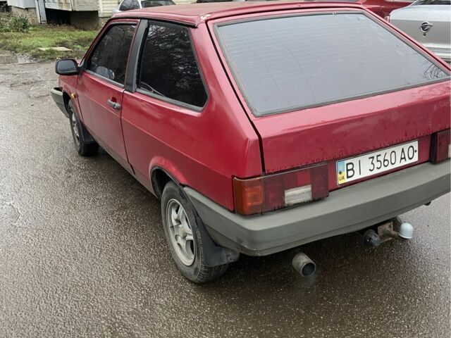 Красный ВАЗ 2108, объемом двигателя 1.1 л и пробегом 3 тыс. км за 700 $, фото 2 на Automoto.ua