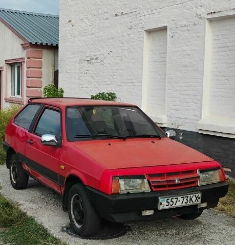 Красный ВАЗ 2108, объемом двигателя 2 л и пробегом 200 тыс. км за 436 $, фото 9 на Automoto.ua