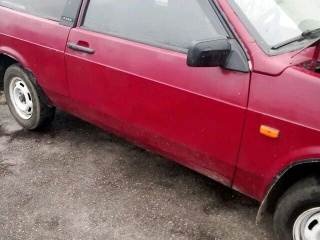 Красный ВАЗ 2108, объемом двигателя 1.3 л и пробегом 1 тыс. км за 589 $, фото 1 на Automoto.ua