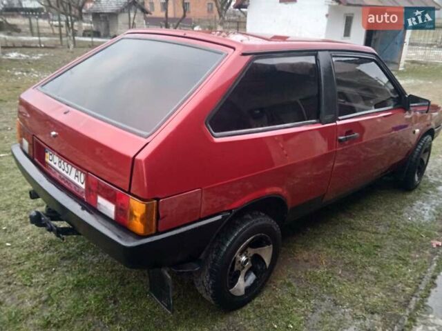 Красный ВАЗ 2108, объемом двигателя 1.3 л и пробегом 100 тыс. км за 800 $, фото 14 на Automoto.ua