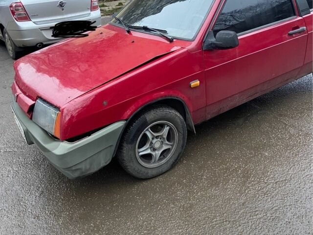 Красный ВАЗ 2108, объемом двигателя 1.1 л и пробегом 3 тыс. км за 700 $, фото 1 на Automoto.ua