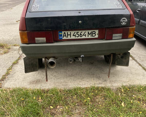 Красный ВАЗ 2108, объемом двигателя 1.29 л и пробегом 120 тыс. км за 750 $, фото 3 на Automoto.ua