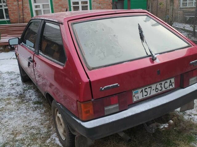 Красный ВАЗ 2108, объемом двигателя 0 л и пробегом 1 тыс. км за 600 $, фото 2 на Automoto.ua