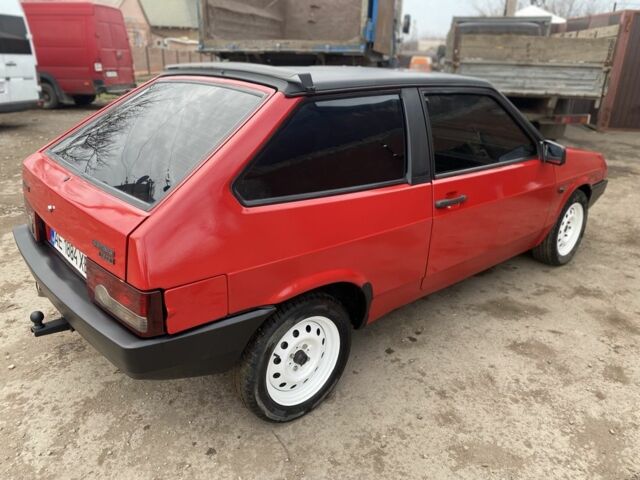 Красный ВАЗ 2108, объемом двигателя 1.3 л и пробегом 10 тыс. км за 1500 $, фото 4 на Automoto.ua