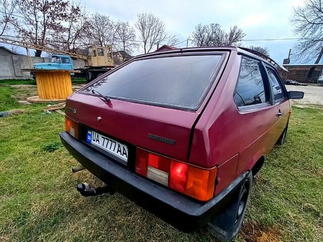 Красный ВАЗ 2108, объемом двигателя 1.3 л и пробегом 250 тыс. км за 850 $, фото 11 на Automoto.ua