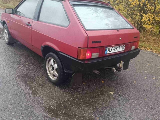 Красный ВАЗ 2108, объемом двигателя 1.3 л и пробегом 250 тыс. км за 900 $, фото 2 на Automoto.ua